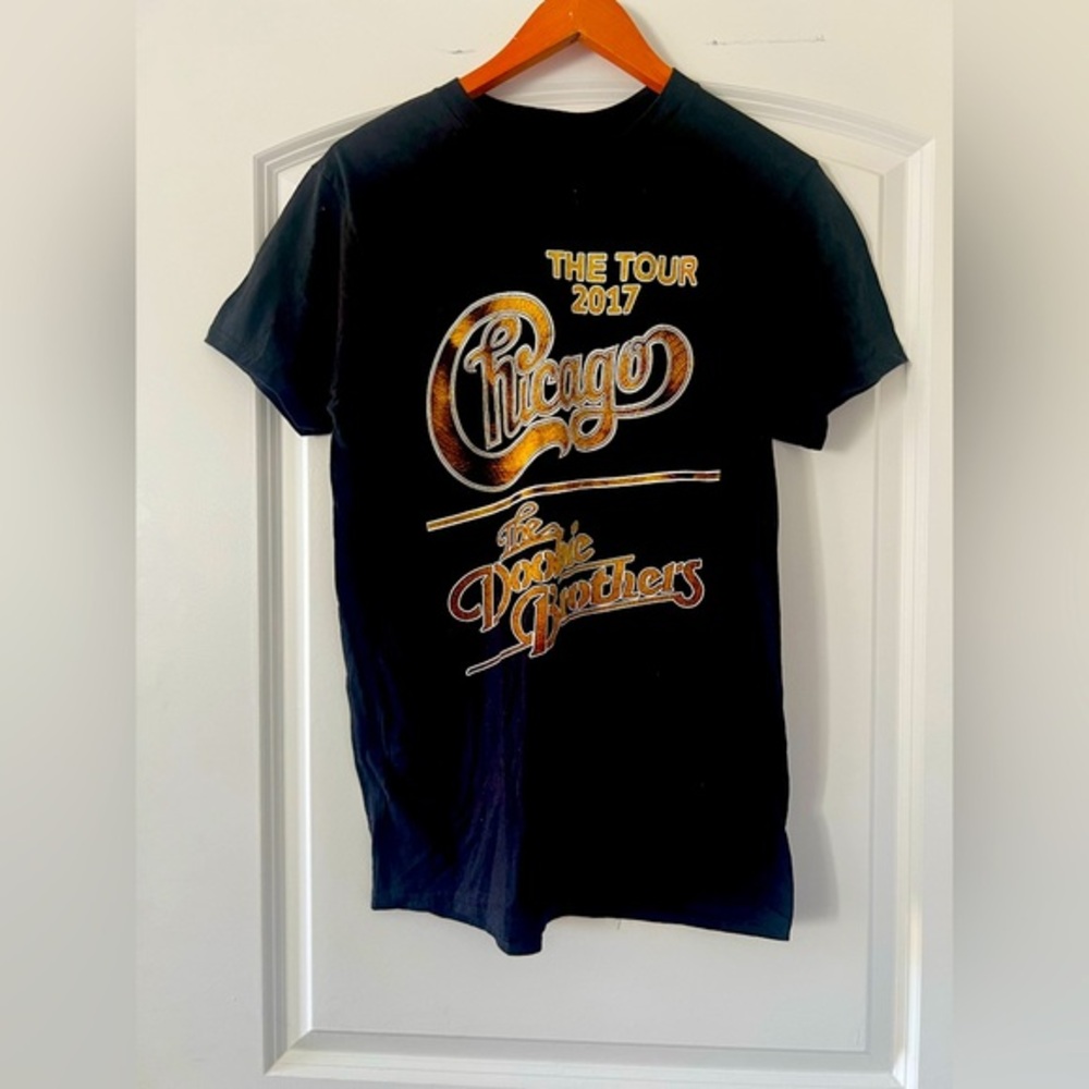Chicago and The Doobie Brothers 2017 Tour Concert Tee Medium